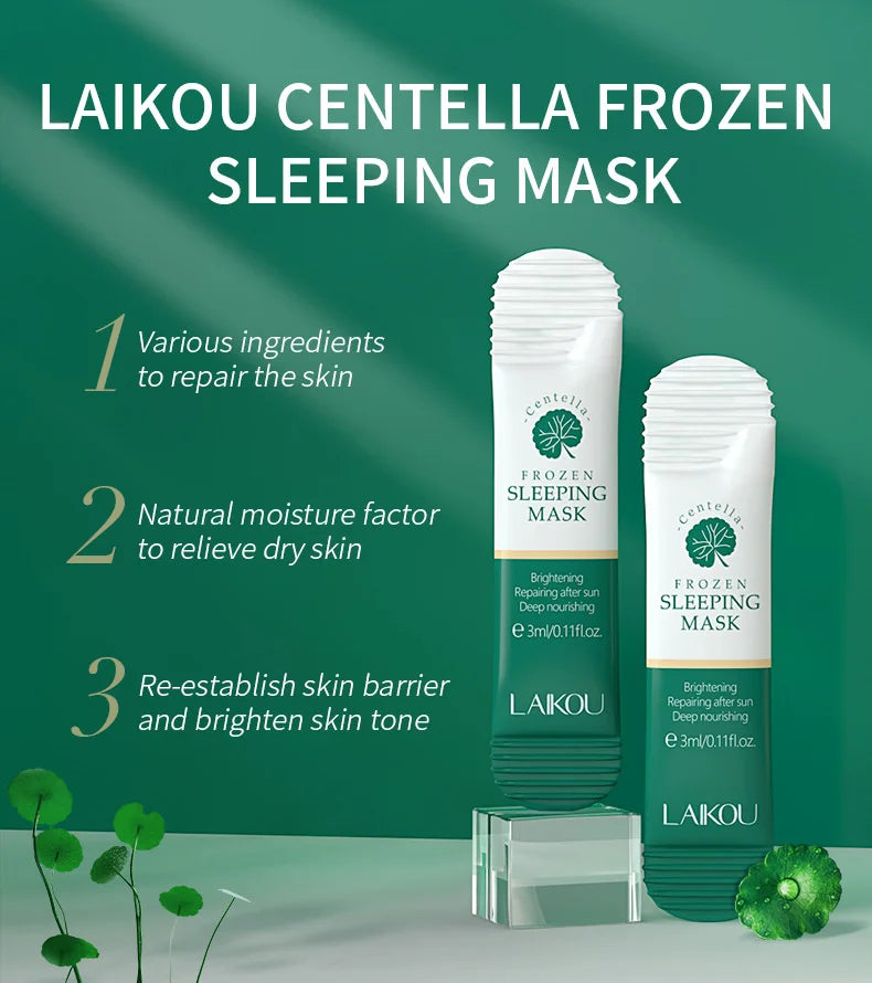 100 pcs LAIKOU Moisturizing Sleeping Mask Sakura Snail