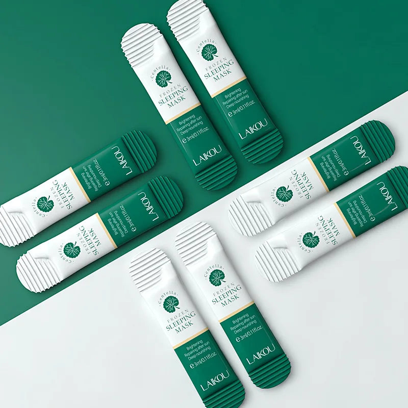 100 pcs LAIKOU Moisturizing Sleeping Mask Sakura Snail