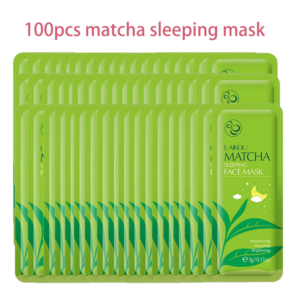 100 pcs LAIKOU Moisturizing Sleeping Mask Sakura Snail