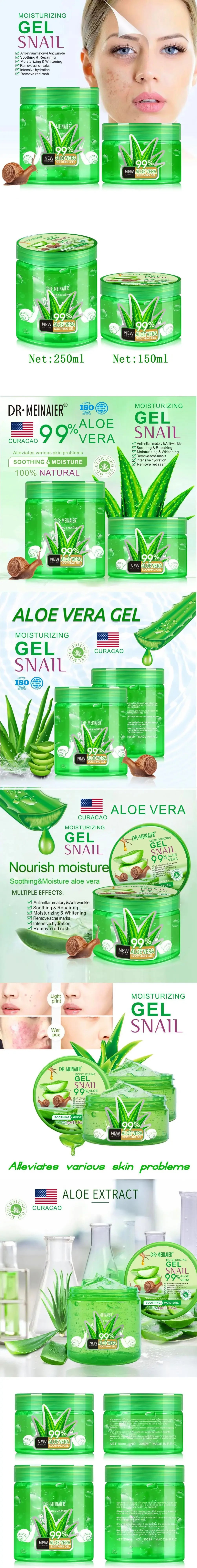 150ml 250ml Aloe Vera Gel Natural