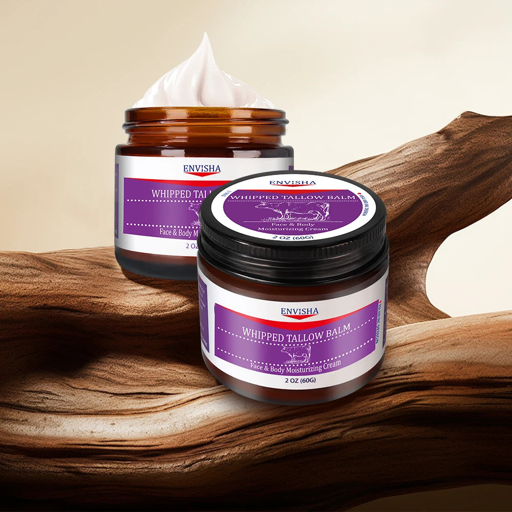 Face Cream Whipped Tallow Balm Collagen Hyaluronic