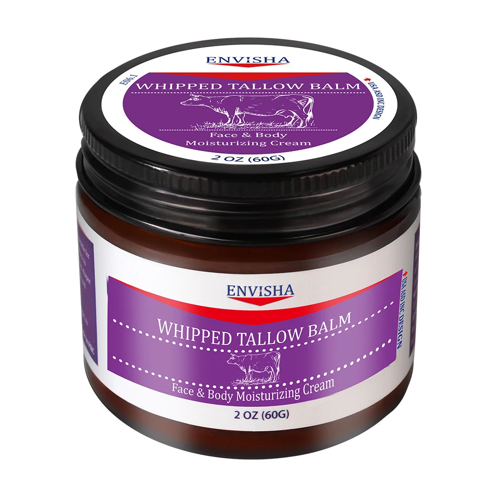 Face Cream Whipped Tallow Balm Collagen Hyaluronic